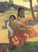 Paul Gauguin When will you Marry (Nafea faa ipoipo) (mk09) Germany oil painting reproduction